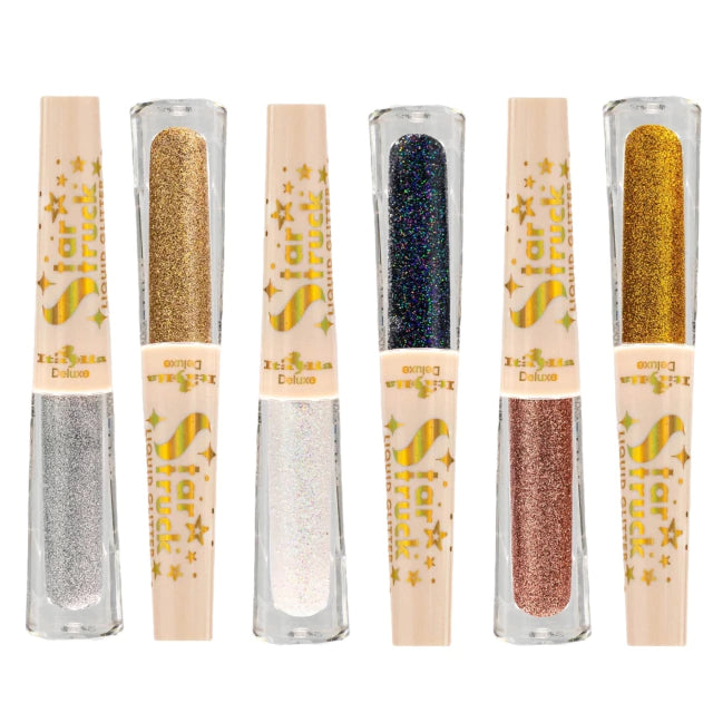 Gama de 6 Delineadores Star Struck Liquid Glitter - Italia Deluxe