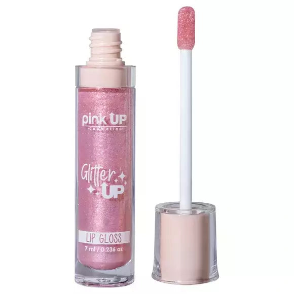 Lip Gloss Glitter - Pink Up