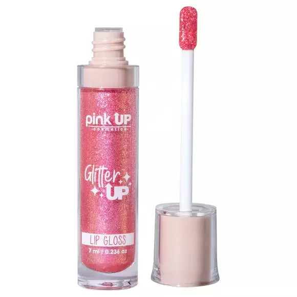 Lip Gloss Glitter - Pink Up