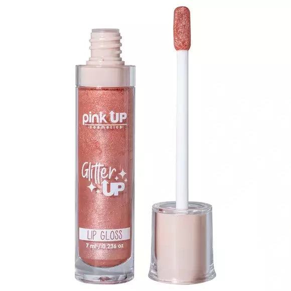 Lip Gloss Glitter - Pink Up