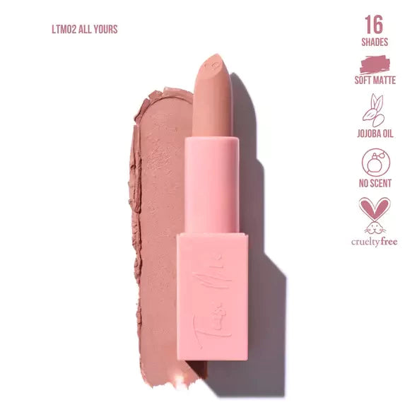 Gama de 6 Labiales Tease Me - Beauty Creations