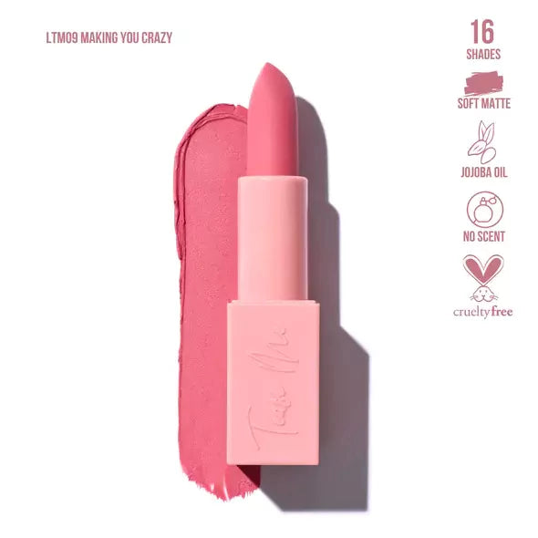 Gama de 6 Labiales Tease Me - Beauty Creations